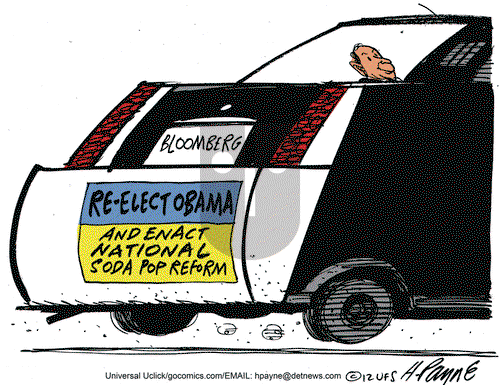 Henry Payne on Monday November 5, 2012 Comic Strip