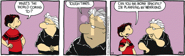 The Buckets on Tuesday July 2, 2013 Comic Strip