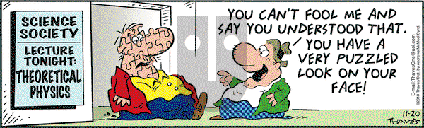 Frank and Ernest on Tuesday November 20, 2018 Comic Strip