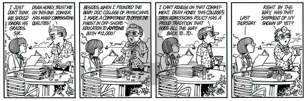 Doonesbury on Tuesday November 13, 1984 Comic Strip