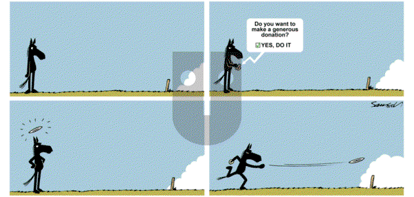 Dark Side of the Horse on Monday September 11, 2017 Comic Strip