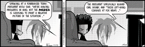 The Boondocks on Thursday June 16, 2011 Comic Strip