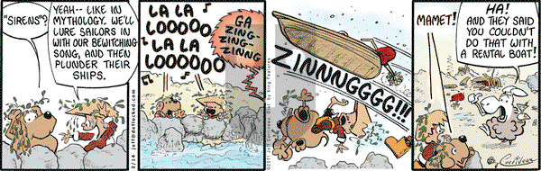 DeFlocked on Monday February 14, 2011 Comic Strip