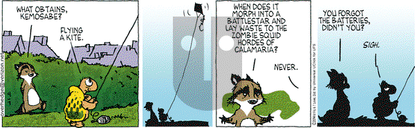 Over the Hedge on Monday April 7, 2014 Comic Strip