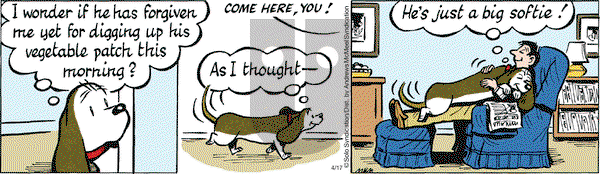 Fred Basset on Wednesday April 17, 2019 Comic Strip