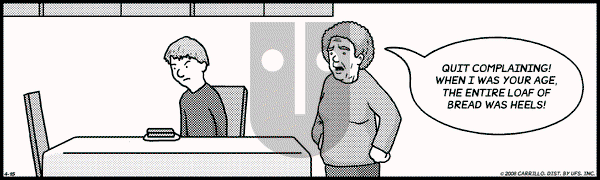 F Minus on Tuesday April 15, 2008 Comic Strip