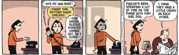 Pooch Cafe on Friday April 9, 2010 Comic Strip