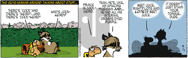 Over the Hedge on Monday September 17, 2012 Comic Strip