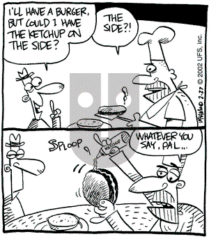 Reality Check on Wednesday February 27, 2002 Comic Strip