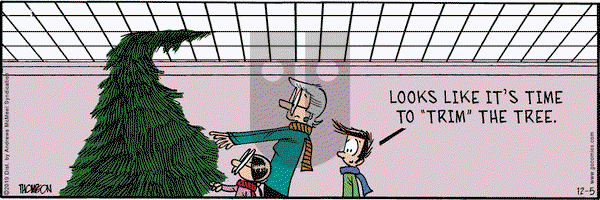 Grand Avenue on Thursday December 5, 2019 Comic Strip
