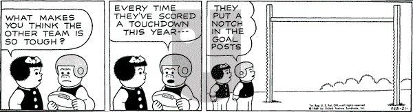 Nancy on Friday February 21, 1969 Comic Strip