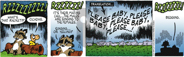Over the Hedge on Saturday July 13, 2019 Comic Strip