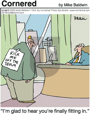 Cornered on Tuesday December 20, 2005 Comic Strip