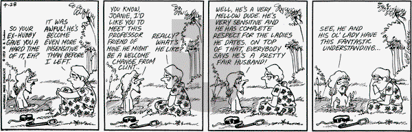 Doonesbury on Saturday April 28, 1973 Comic Strip