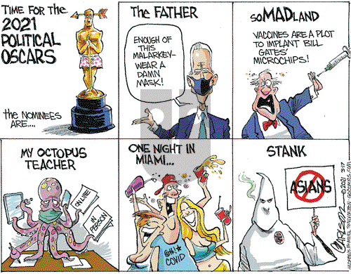 Stuart Carlson on Wednesday March 17, 2021 Comic Strip