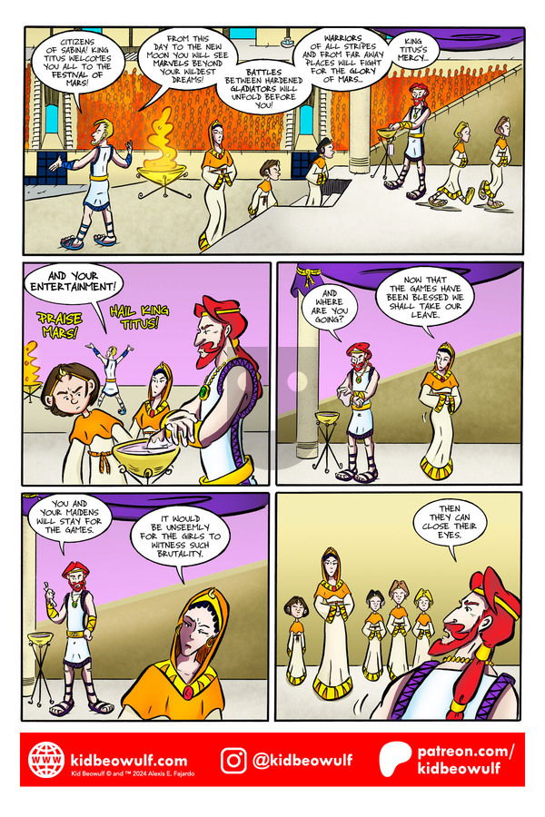 Kid Beowulf on Monday September 23, 2024 Comic Strip
