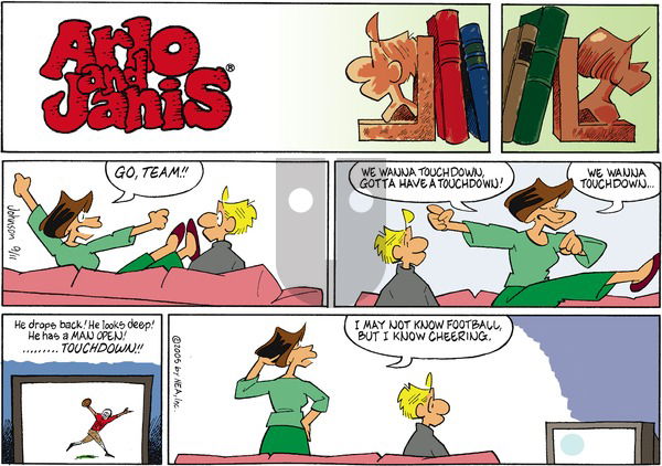 Arlo and Janis on Sunday September 11, 2005 Comic Strip