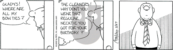 The Born Loser on Wednesday February 27, 2002 Comic Strip