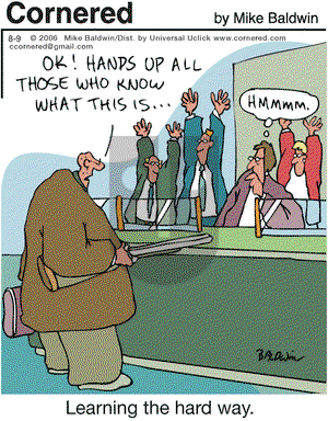 Cornered on Saturday August 9, 2014 Comic Strip