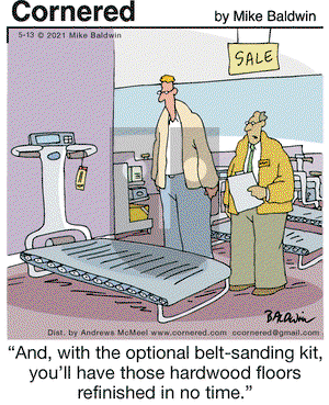 Cornered on Thursday May 13, 2021 Comic Strip