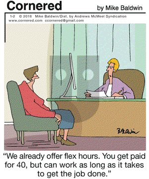 Cornered on Tuesday January 2, 2018 Comic Strip