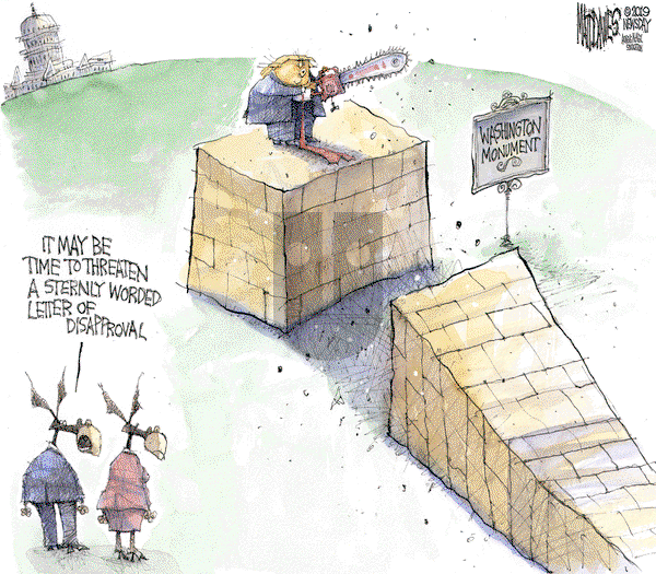 Matt Davies on Tuesday September 24, 2019 Comic Strip