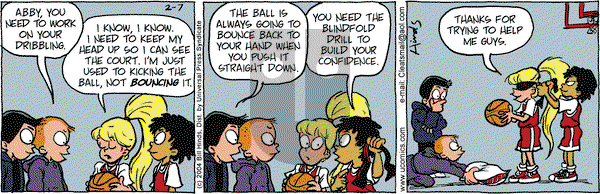 Cleats on Saturday February 7, 2004 Comic Strip