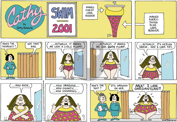 Cathy Classics - Sunday May 20, 2012 Comic Strip