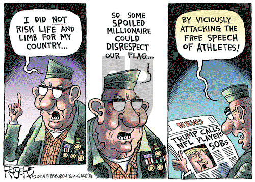 Rob Rogers on Tuesday September 26, 2017 Comic Strip