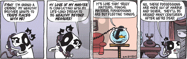 Pooch Cafe on Saturday February 14, 2009 Comic Strip
