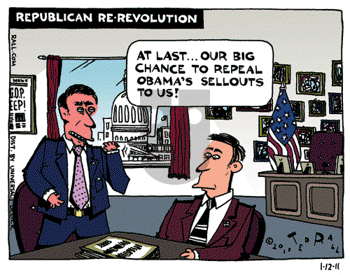 Ted Rall on Wednesday January 12, 2011 Comic Strip