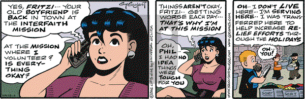 Nancy on Thursday November 29, 2012 Comic Strip