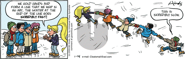 Cleats on Wednesday January 14, 2009 Comic Strip