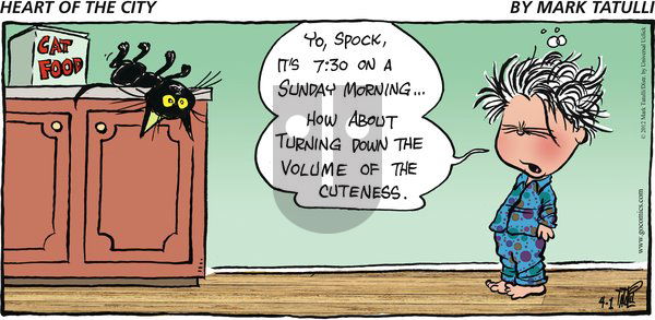 Heart of the City on Sunday April 1, 2012 Comic Strip