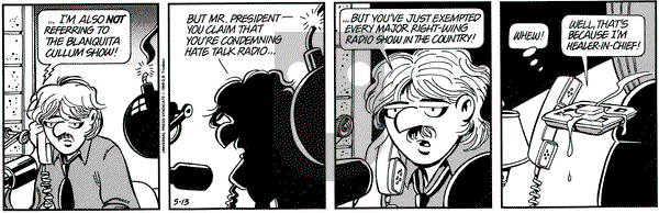 Doonesbury on Saturday May 13, 1995 Comic Strip