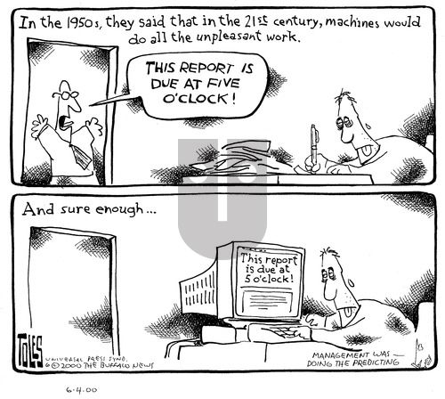 Tom Toles on Sunday June 4, 2000 Comic Strip