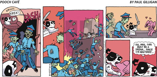 Pooch Cafe on Sunday December 13, 2015 Comic Strip