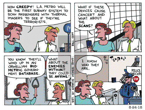 Ted Rall on Friday August 24, 2018 Comic Strip