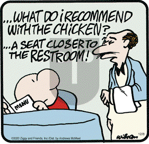 Ziggy on Tuesday December 8, 2020 Comic Strip
