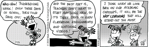 Heart of the City on Monday November 22, 2010 Comic Strip