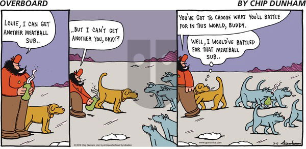 Overboard on Sunday March 17, 2019 Comic Strip