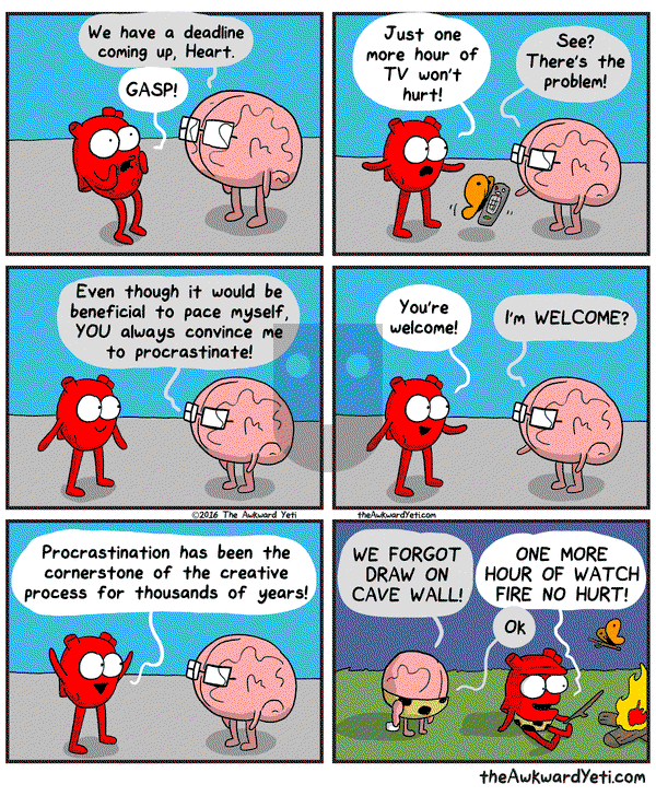The Awkward Yeti on Thursday January 21, 2016 Comic Strip