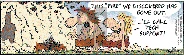 Frank and Ernest on Wednesday January 7, 2009 Comic Strip