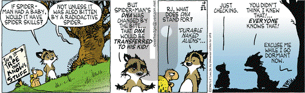 Over the Hedge on Wednesday October 22, 2014 Comic Strip