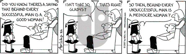 The Born Loser on Monday August 6, 2007 Comic Strip