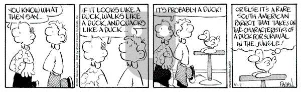 Drabble on Saturday April 7, 2007 Comic Strip