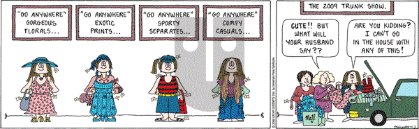 Cathy Classics - Friday April 3, 2009 Comic Strip