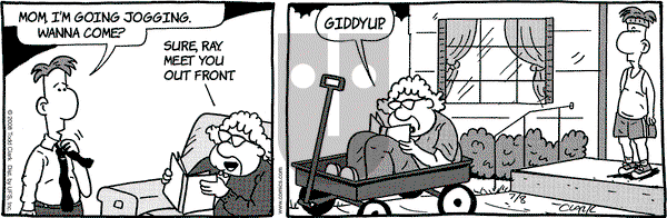 Lola on Tuesday July 8, 2008 Comic Strip