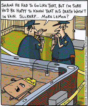 The Argyle Sweater on Monday July 20, 2009 Comic Strip