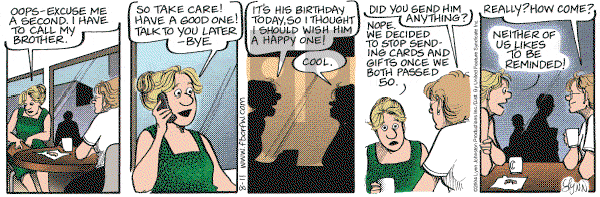 For Better or For Worse - Wednesday August 11, 2004 Comic Strip